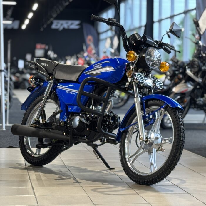 Мопед VMC RIVA-II CM48Q 48см3 СЕРИЯ CH1100Б (дуги, без сигнализации) VIN (BLUE) img 3596 19 - MotoHacker